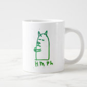 Grande Tasse Masse jumbo hmph en vert (Droite)