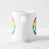 Grande Tasse Me Demandez-Moi Mon Pronoun ? (Dos)