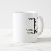 Grande Tasse Me voici, 2 vœux (Devant droit)