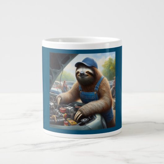 Grande Tasse Mécanique de fentes (Devant)