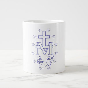 Grande Tasse Médaille de Notre-Dame des Grâces