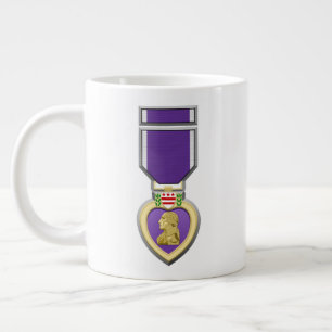 Grande Tasse Médaille Purple Heart personnalisable 590g