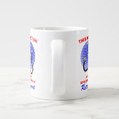 Grande Tasse Médecin Retraité Drôle Disant Retraite (Dos)