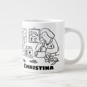 Grande Tasse Médecine complémentaire. Médecine alternative