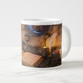 Grande Tasse Medieval Fantasy Wizard's Study (Devant droit)