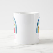 Grande Tasse Meilleur arc en arc-en-ciel Oma Ever (Devant)