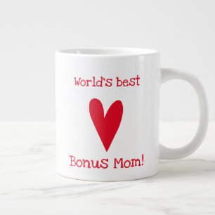 Grande Tasse Meilleur Bonus Maman du monde !   Fête des mères