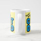 Grande Tasse Meilleur chat de DAD Cute Cat du monde (Dos)