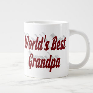 Grande Tasse Meilleur grand-père texte bourgogne