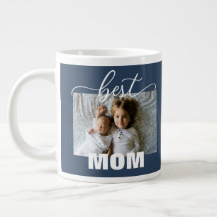 Grande Tasse Meilleur MOM Enfants Photo Fête des mères