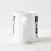 Grande Tasse Meilleur papa de bonification (Dos)