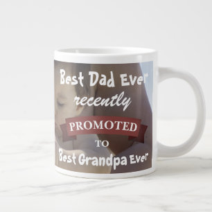 Grande Tasse Meilleur papa jamais récemment promu à grand-père 