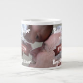 Grande Tasse Meilleur papa jamais récemment promu à grand-père (Devant)