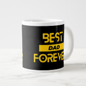 Grande Tasse Meilleur papa pour toujours (Devant droit)