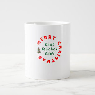 Grande Tasse Meilleur Professeur Présent - Remerciement aux Ens