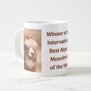 Grande Tasse Meilleur Sourcil Uni d'Alpaca