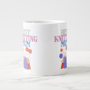 Grande Tasse Meilleur tricot maman 01