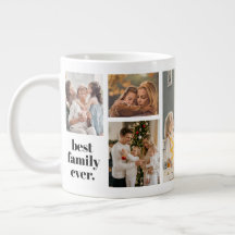 Meilleure famille jamais - Collage de photos de fa