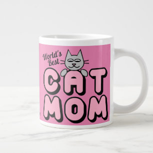 Grande Tasse Meilleure Maman de Chat au Monde Mignonne