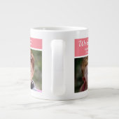 Grande Tasse Meilleure maman du monde photo Collage Giant Coffe (Dos)