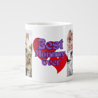 Grande Tasse Meilleure maman jamais photo moderne cadeau de jou