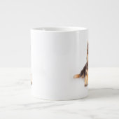 Grande Tasse Mélange de berger allemand de Collie Bordure (Devant)