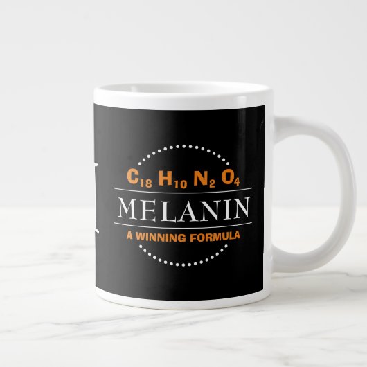Grande Tasse MELANIN Formule gagnante Monogramme (Droite)
