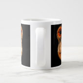 Grande Tasse Mème du singe pensif (Dos)
