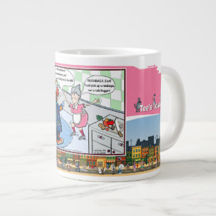 Grande Tasse Mendiant grossier   Jeu de mots littéral humoristi