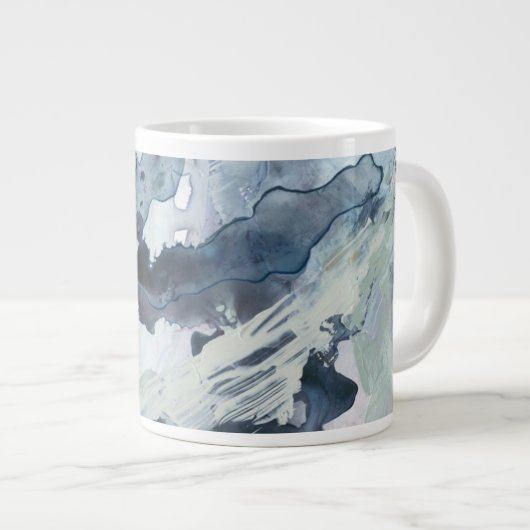 Grande Tasse Mer polyphonique - Bleu (Devant droit)