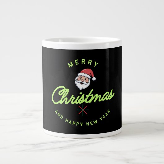Grande Tasse Merry Christmas and Happy New Year (Devant)