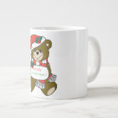 GRANDE TASSE "MERY NOËL" TEDDDY BEAR (Devant droit)