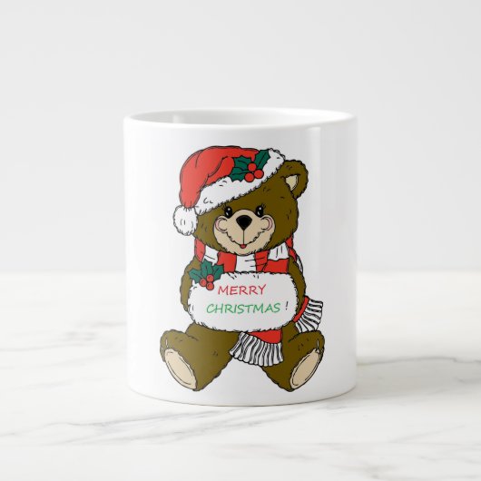 GRANDE TASSE "MERY NOËL" TEDDDY BEAR (Devant)