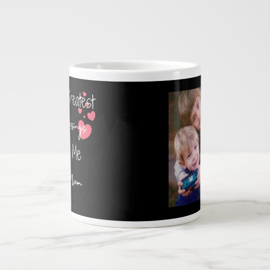 Grande Tasse Mes plus grandes bénédictions Appelez-moi Maman, C (Devant)