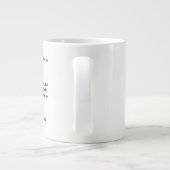 Grande Tasse Mesure du niveau de caféine (Dos)