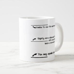 Grande Tasse Mesure du niveau de caféine