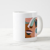 Grande Tasse Mi-face Geo (Devant droit)