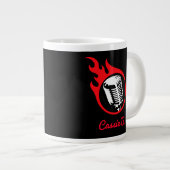Grande Tasse Mic Flamant personnalisé (Devant droit)