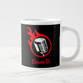 Grande Tasse Mic Flamant personnalisé (Droite)