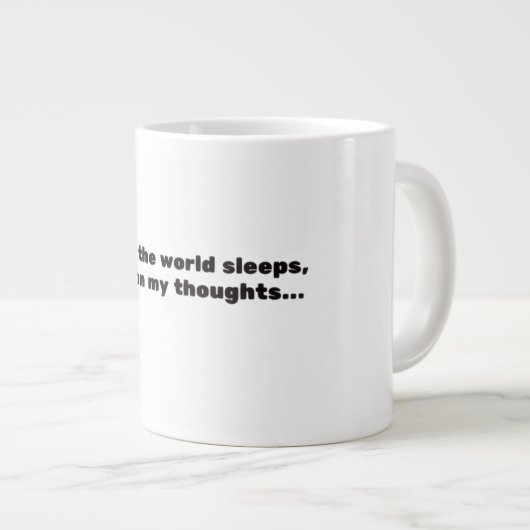 Grande Tasse “Midnight Reflections” (Devant droit)