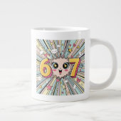 Grande Tasse Mignon 6 7 Brainrot Chibi Anime (Droite)