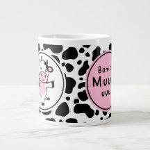 Mignon design de vache Kawaii “Bom Dia Muuuuu”