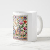 Grande Tasse Mignonne/Colorée Printemps/Pâques (Devant droit)