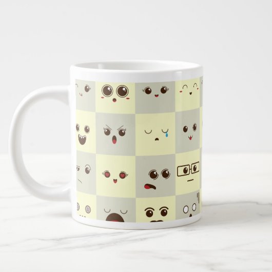 Grande Tasse Mignonne face (Gauche)