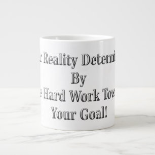 Grande Tasse Mignonne Votre Conception De Réalité Signifie Pour