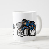GRANDE TASSE MINEUR DE CHARBON À RAMPER (Devant droit)