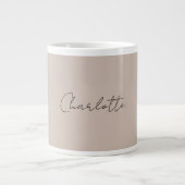 Grande Tasse Mini écriture manuscrite Nom de script moderne per (Devant)