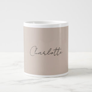 Grande Tasse Mini écriture manuscrite Nom de script moderne per