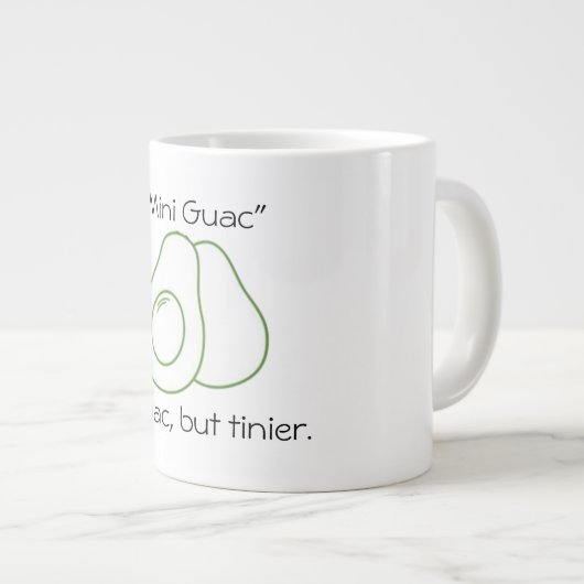 Grande Tasse Mini Guac (Devant droit)