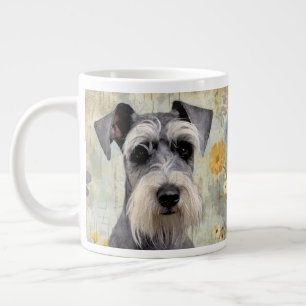 Grande Tasse Mini Schnauzer Élégant
